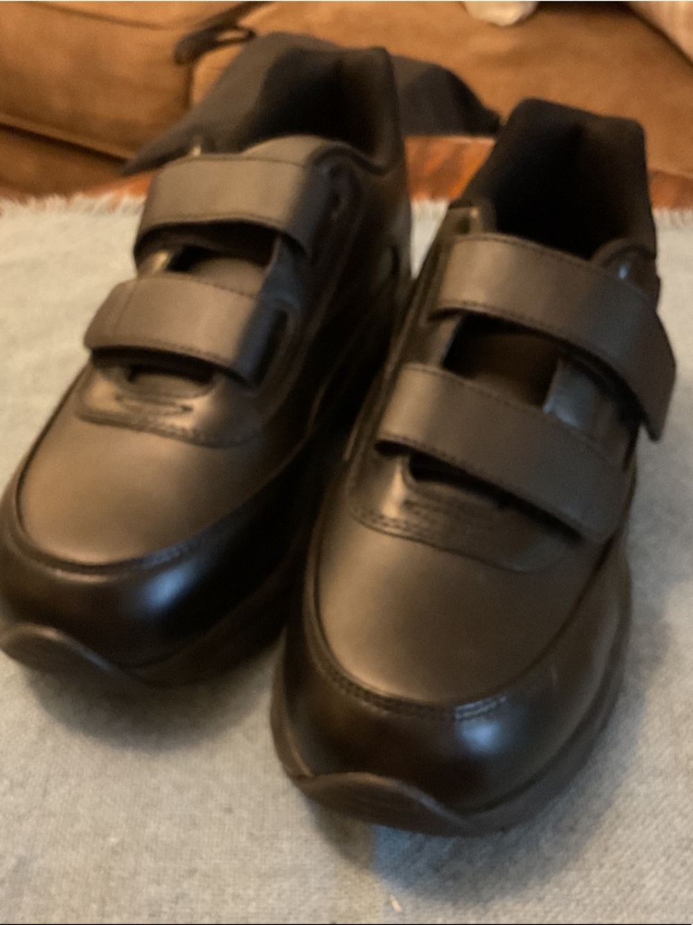 APEX Men’s Double Strap Diabetic Shoes Size 7 X-Wide Width  NWOT Retail $155